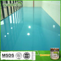 High hardness washable dust resistant floor paint